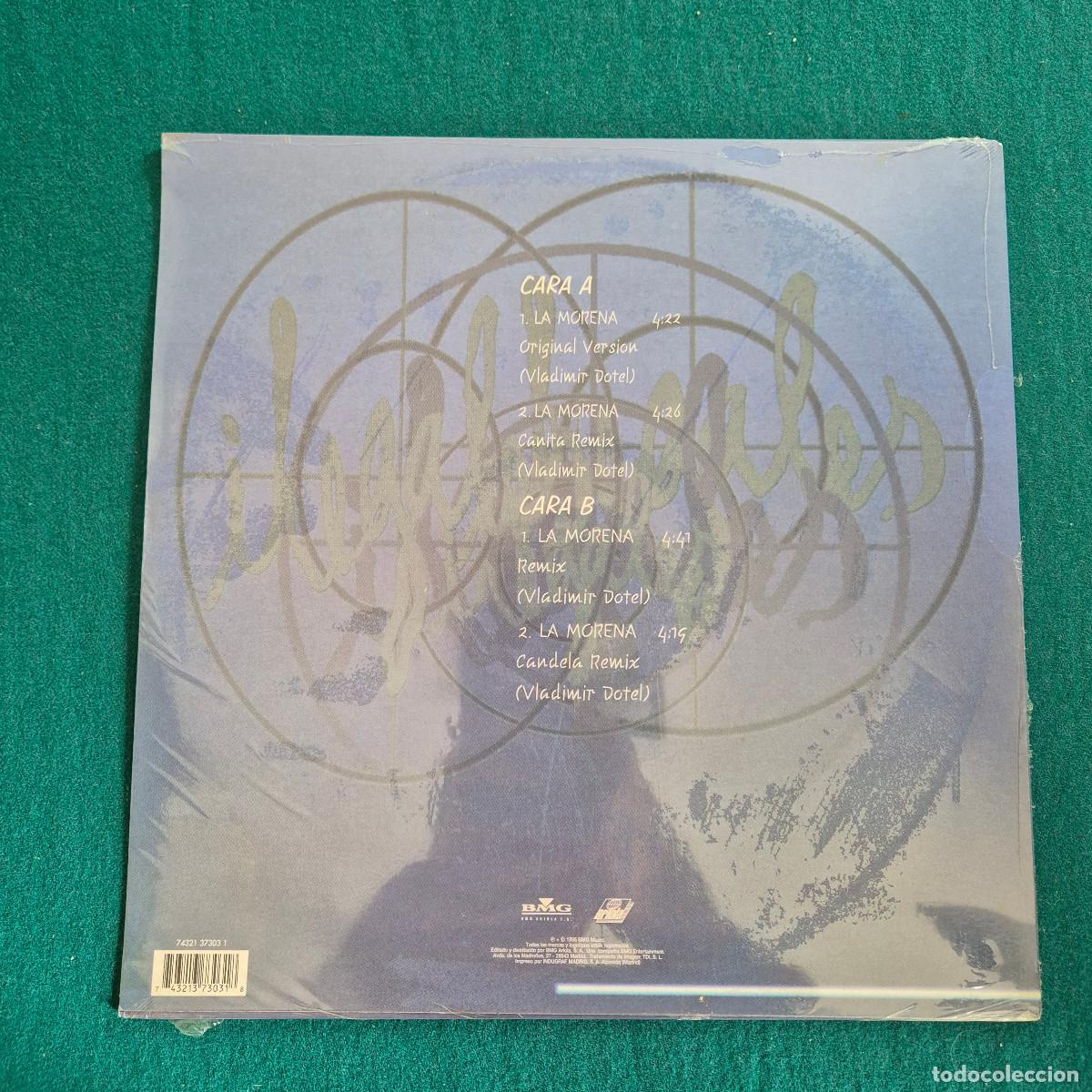 Discos de vinilo: ILLEGALES DEL CARIBE &ndash; LA MORENA - Foto 2