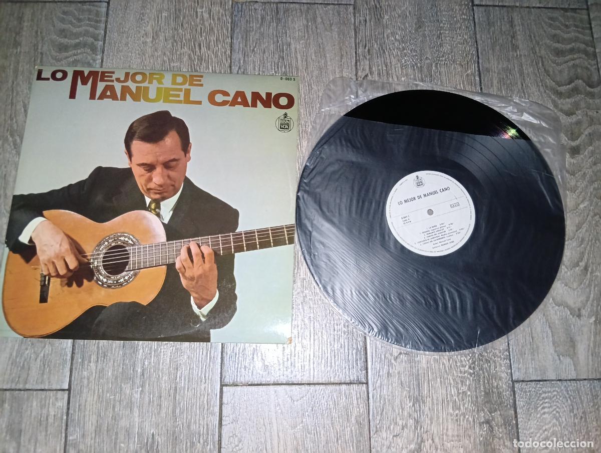 Discos de vinilo: Disco Vinilo LP Lo Mejor de Manuel Cano - Foto 3