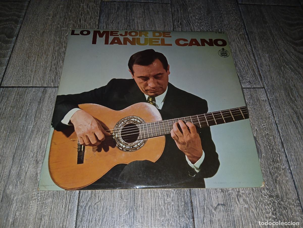 Discos de vinilo: Disco Vinilo LP Lo Mejor de Manuel Cano - Foto 1