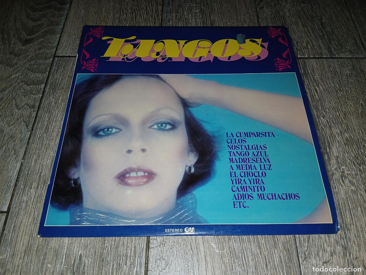 Discos de vinilo: Disco Vinilo LP ​ LP Vinilo Tangos - Gramusic (1979) - La Cumparsita, Volver, Caminito, Gardel