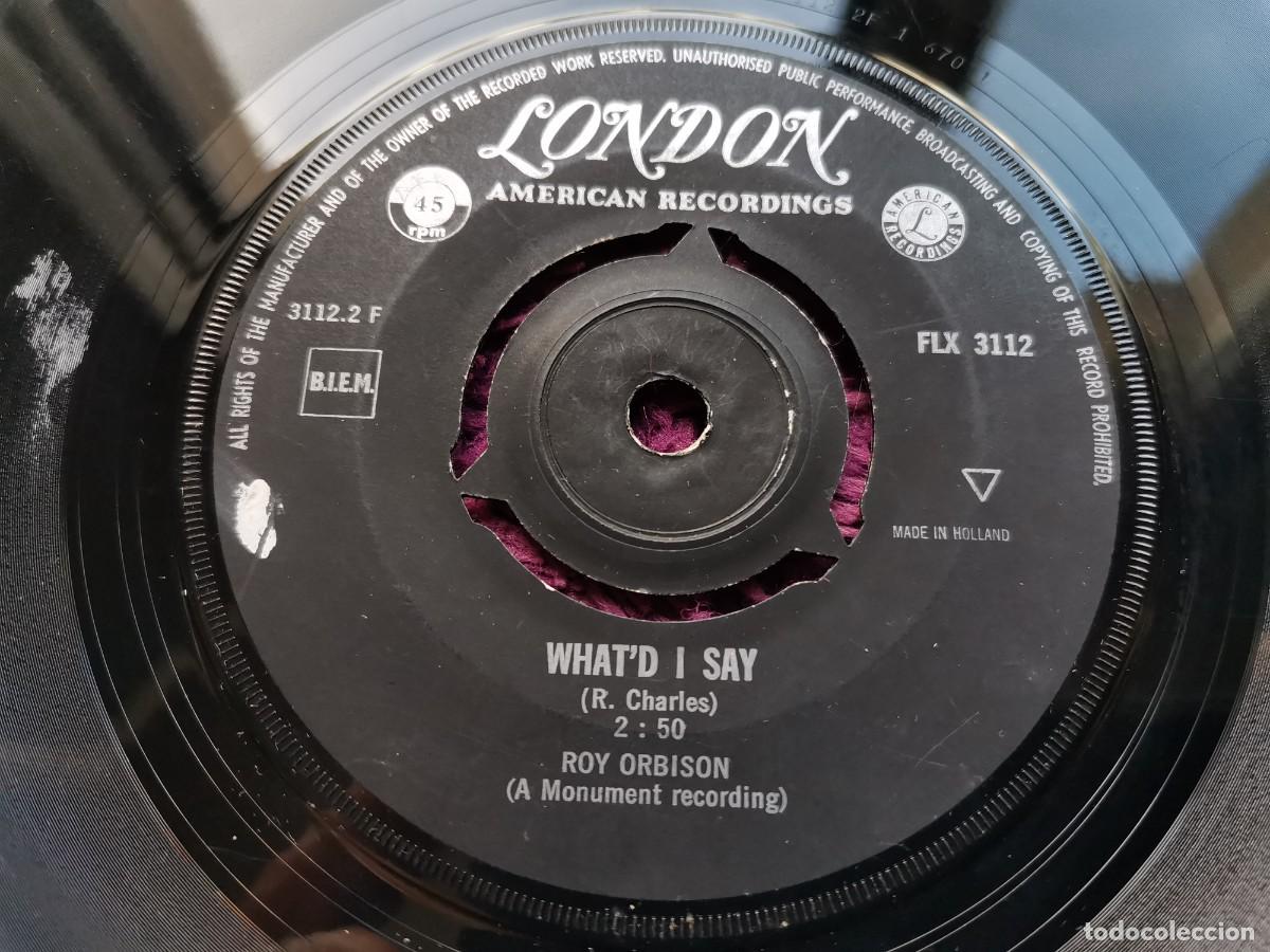 Discos de vinilo: Roy Orbison &ndash; Borne On The Wind Vinilo 7&rdquo; Single 1964 Netherlands FLX 3112