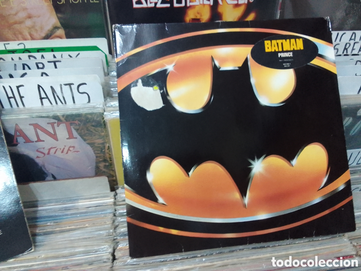 Discos de vinilo: Lp Prince batman banda sonora