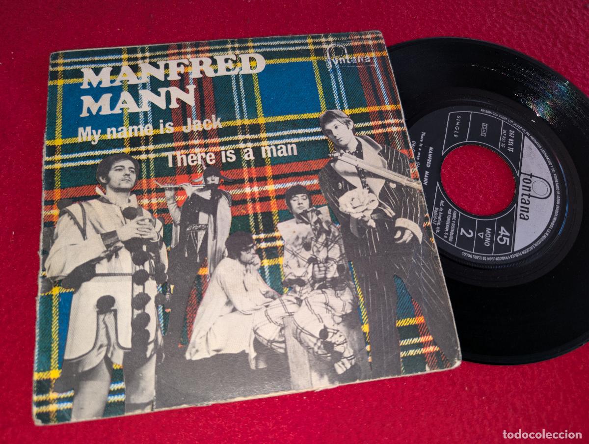 Discos de vinilo: MANFRED MANN My name is Jack/There is a man 7'' SINGLE 1968 Fontana ESPA&Ntilde;A SPAIN