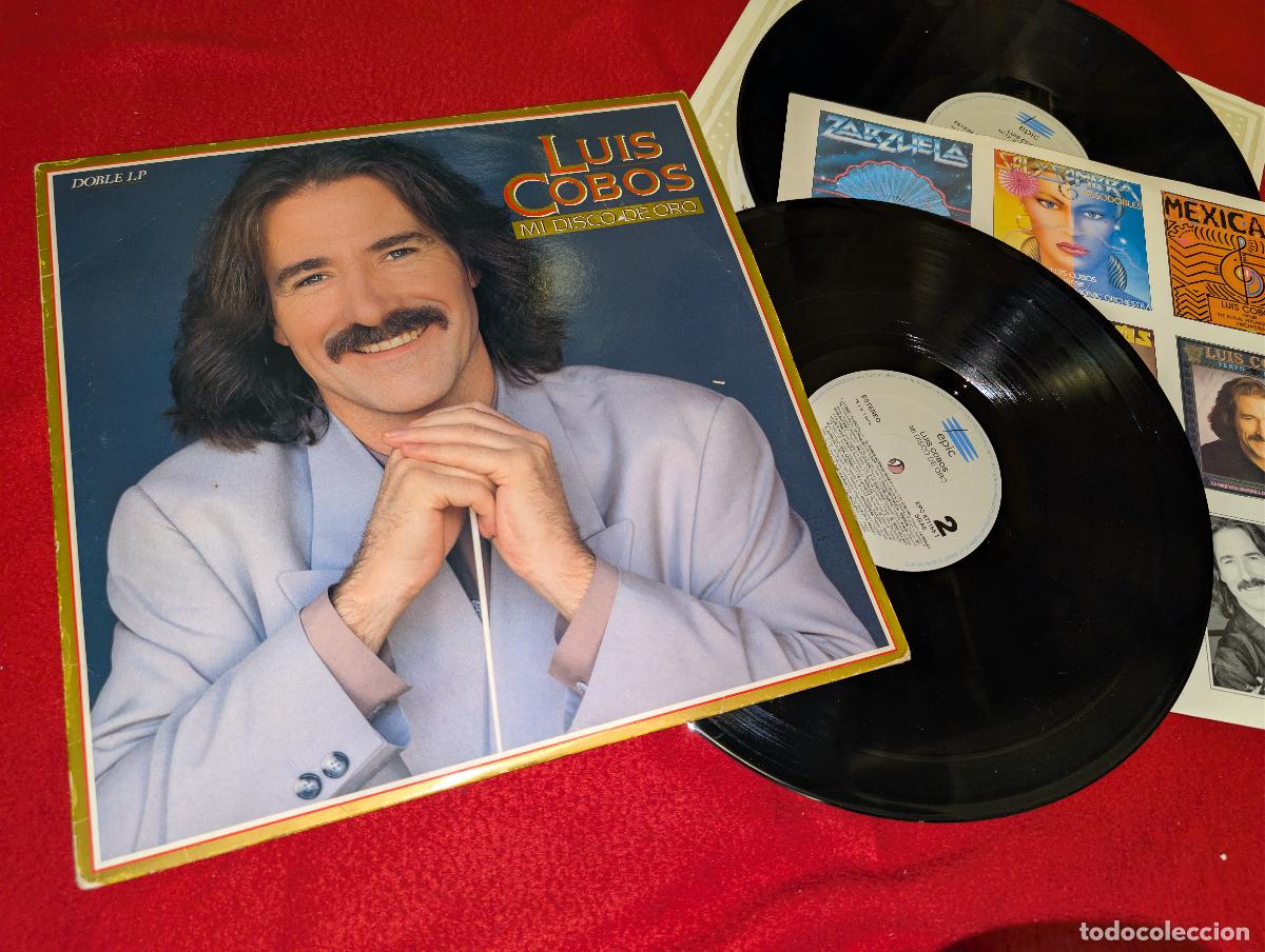 Discos de vinilo: LUIS COBOS Mi disco de Oro 2LP 1991 Sony/Epic COMPILACION TODOS SUS DISCOS