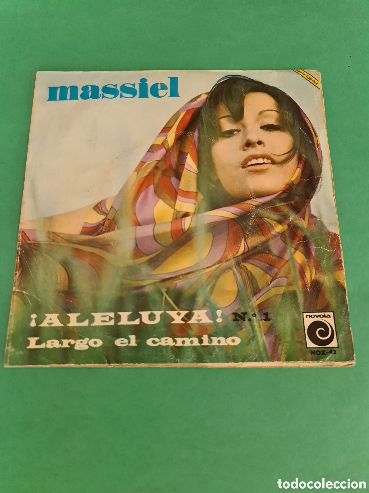 Discos de vinil: Single Massiel &iexcl; Aleluya! Largo El Camino.
