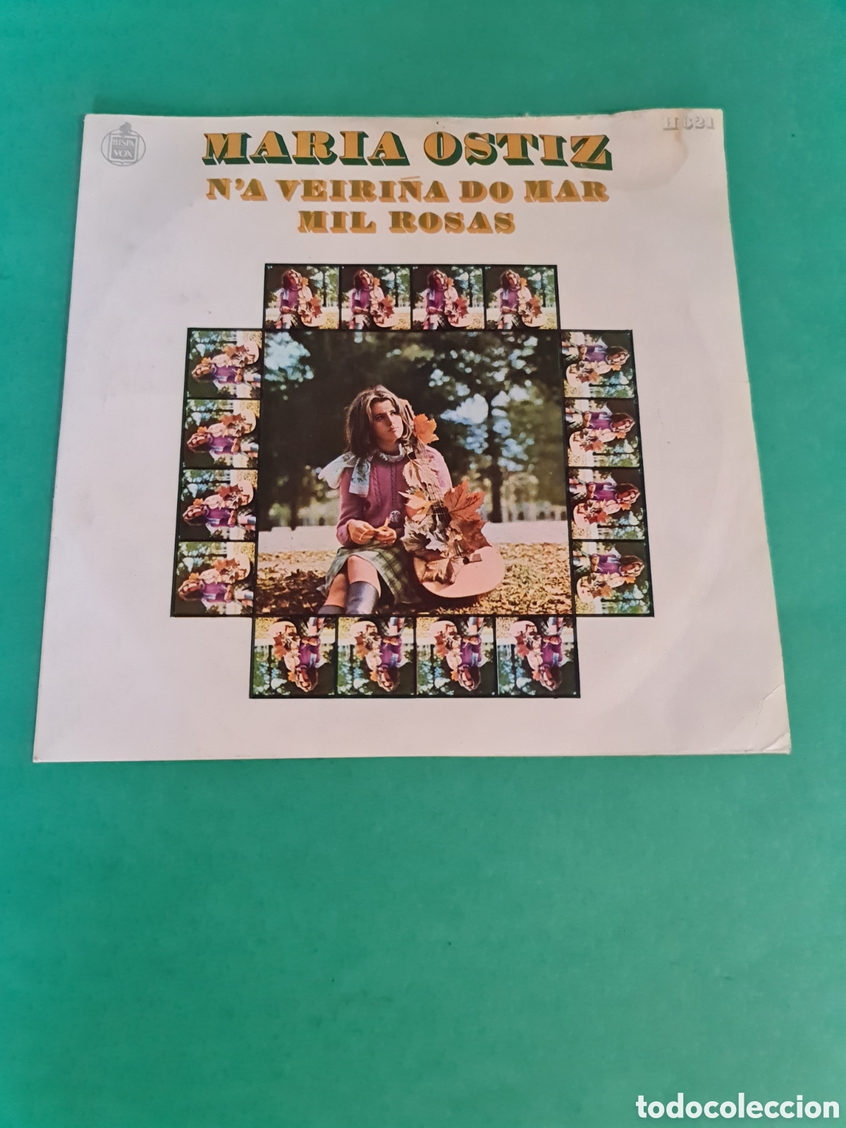 Vinyl records: Single Marina Ostiz / N'A Veri&ntilde;a do Mar.