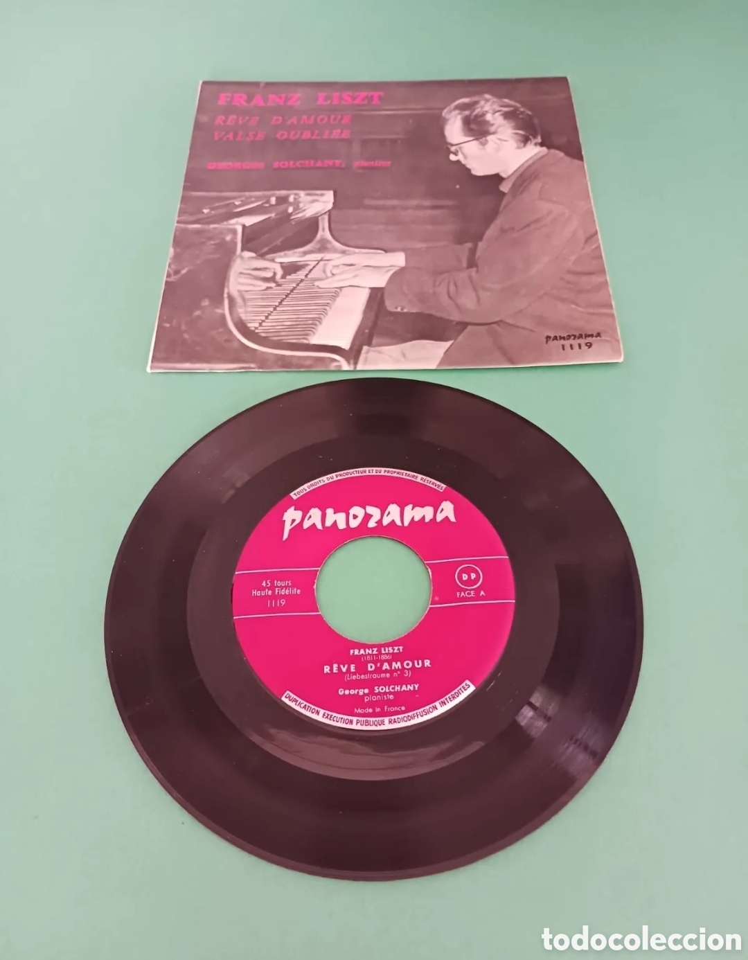 Discos de vinilo: FRANZ LISZT, single. - Foto 2
