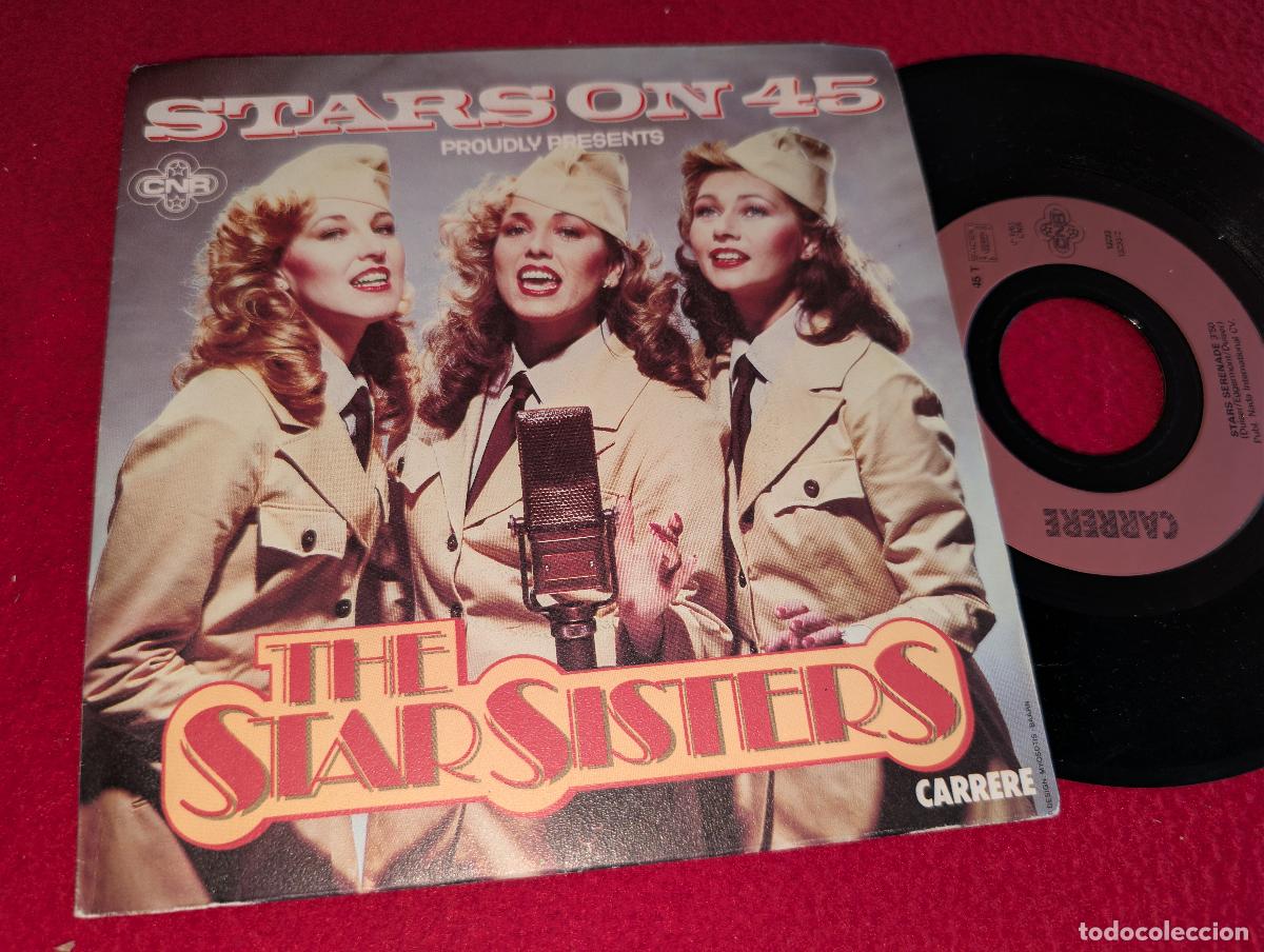 Discos de vinilo: THE STAR SISTERS Stars on 45/Stars serenade 7'' SINGLE 1983 FRANCE FRANCIA