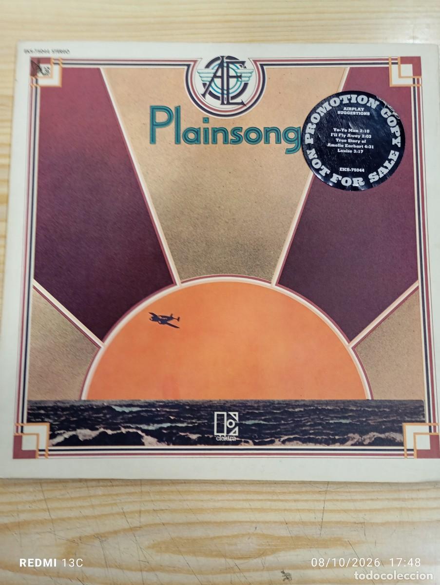 Discos de vinilo: Lp - Plainsong &lrm;&ndash; In Search Of Amelia Earhart - Edicion USA Promocional 1972