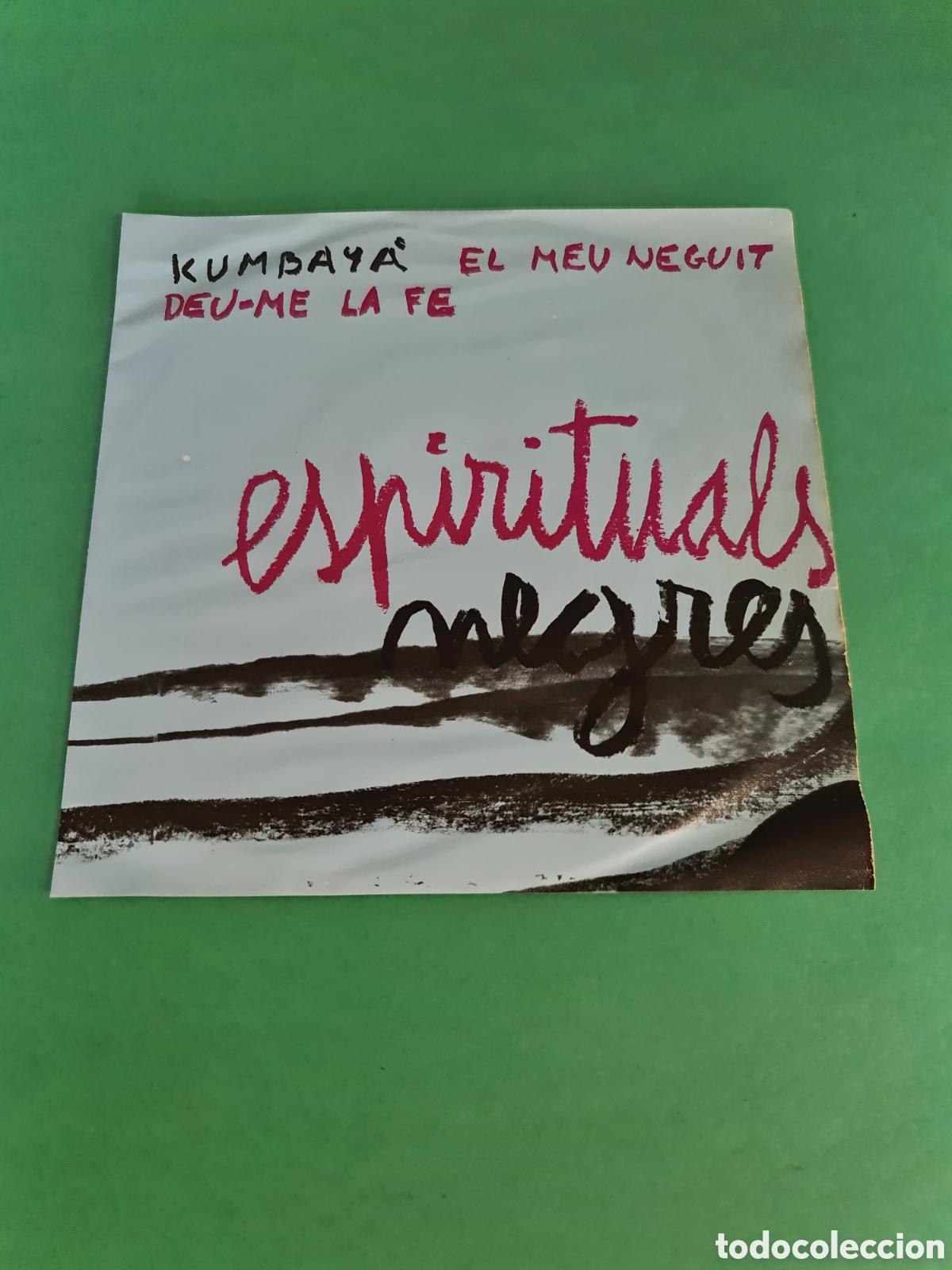 Discos de vinilo: Single Espirituals Negres. Kumbaya. - Foto 1