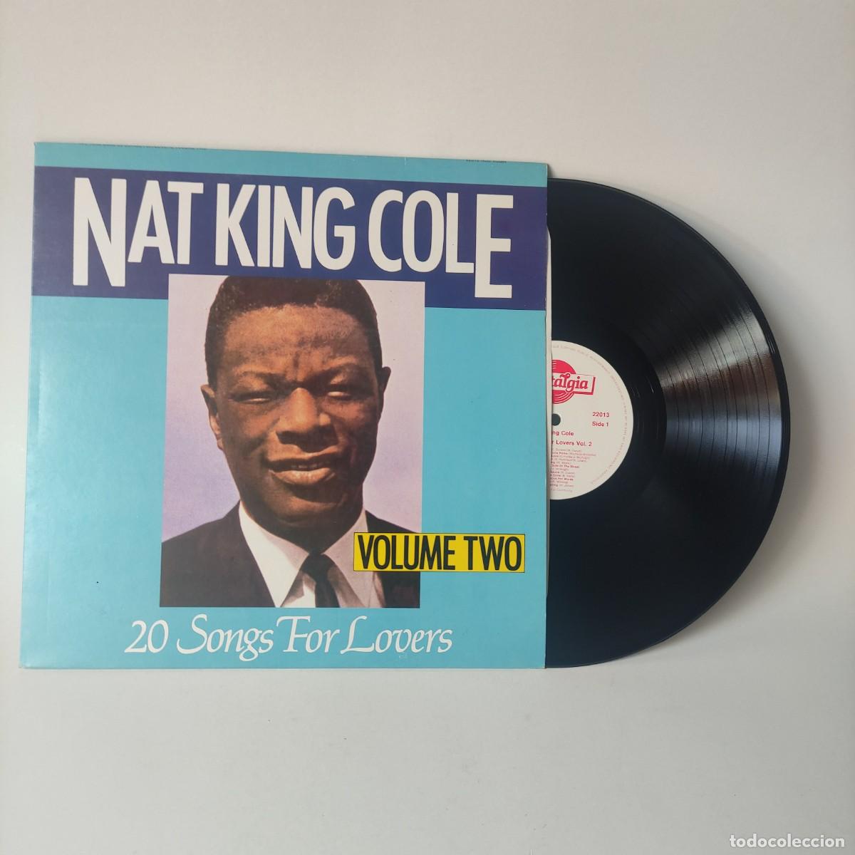 Discos de vinilo: Nat King Cole &ndash; 20 Songs For Lovers Volume Two ** COMO NUEVO ** juani