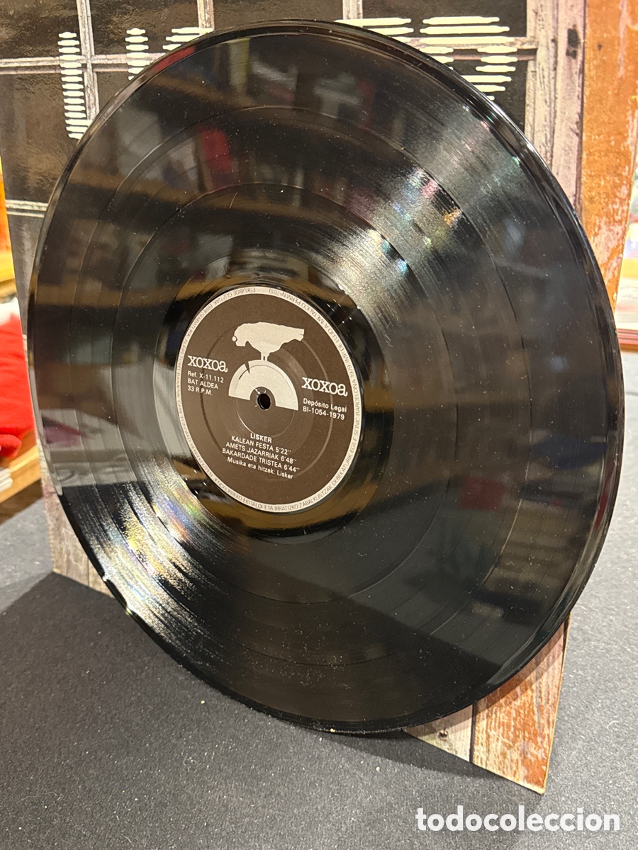Discos de vinilo: Lisker. Vinilo. Xoxoa Diskak - Foto 7