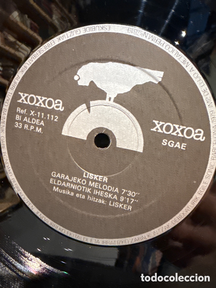 Discos de vinilo: Lisker. Vinilo. Xoxoa Diskak - Foto 9