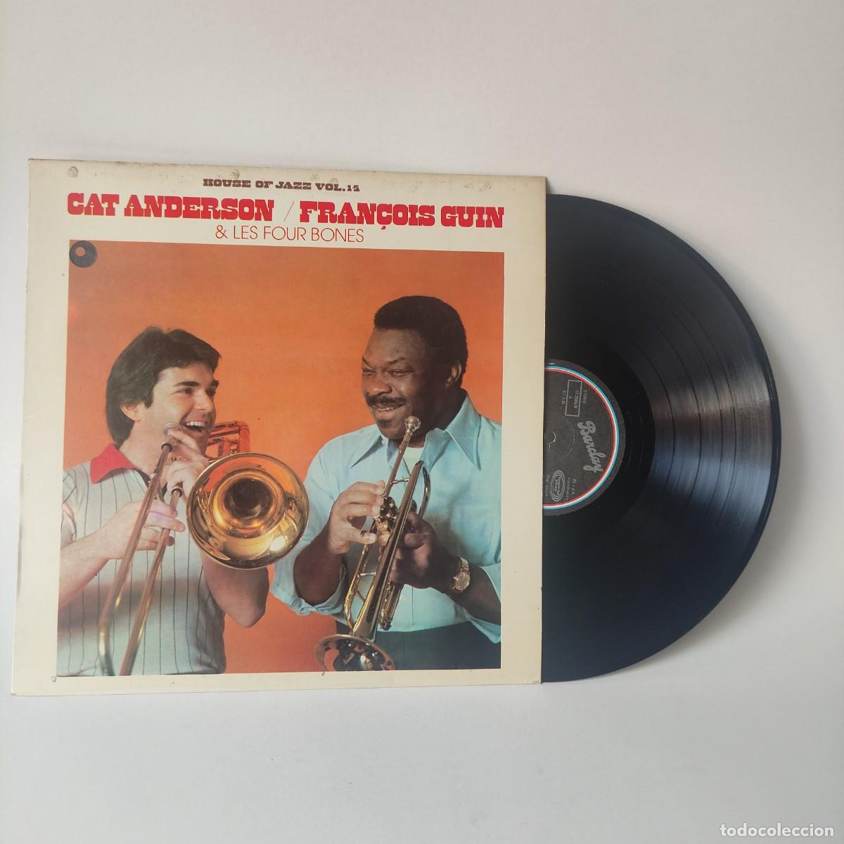 Discos de vinilo: Cat Anderson / Fran&ccedil;ois Guin & The Four Bones &ndash; House Of Jazz Volume 15 ** LP BLUE STAR ** juani