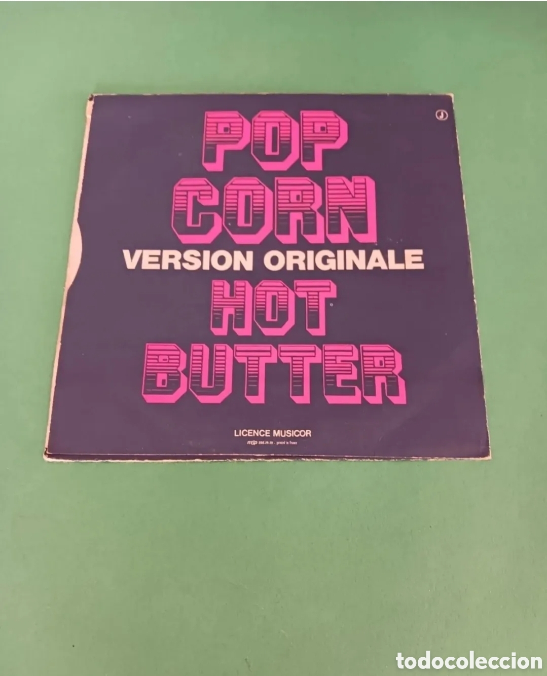 Discos de vinilo: POP CORN, Versi&oacute;n originale, HOT BUTTER. Single - Foto 4