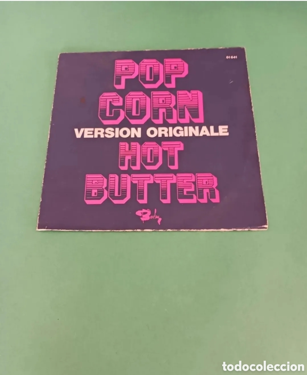 Discos de vinilo: POP CORN, Versi&oacute;n originale, HOT BUTTER. Single - Foto 1