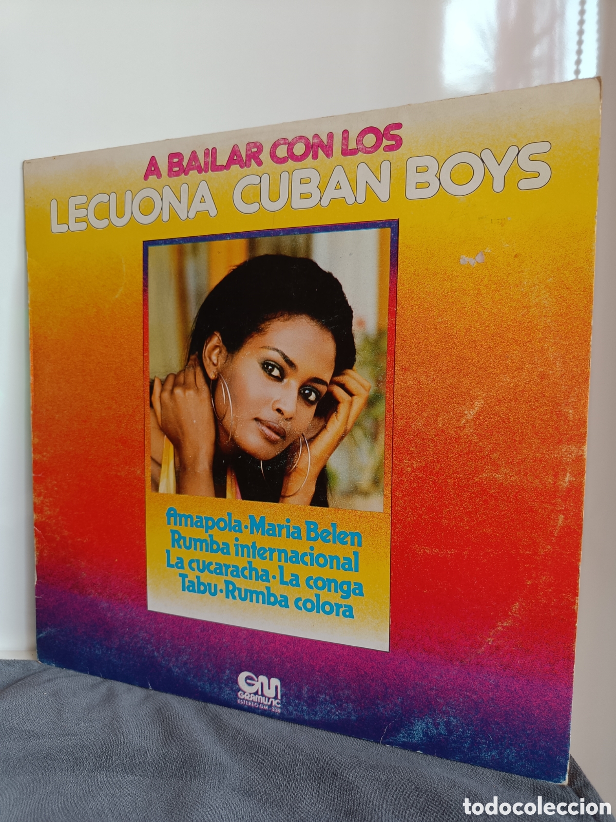 Discos de vinilo: Disco de vinilo &rdquo;A Bailar con los Leucona Cuban Boys&rdquo; - Foto 4