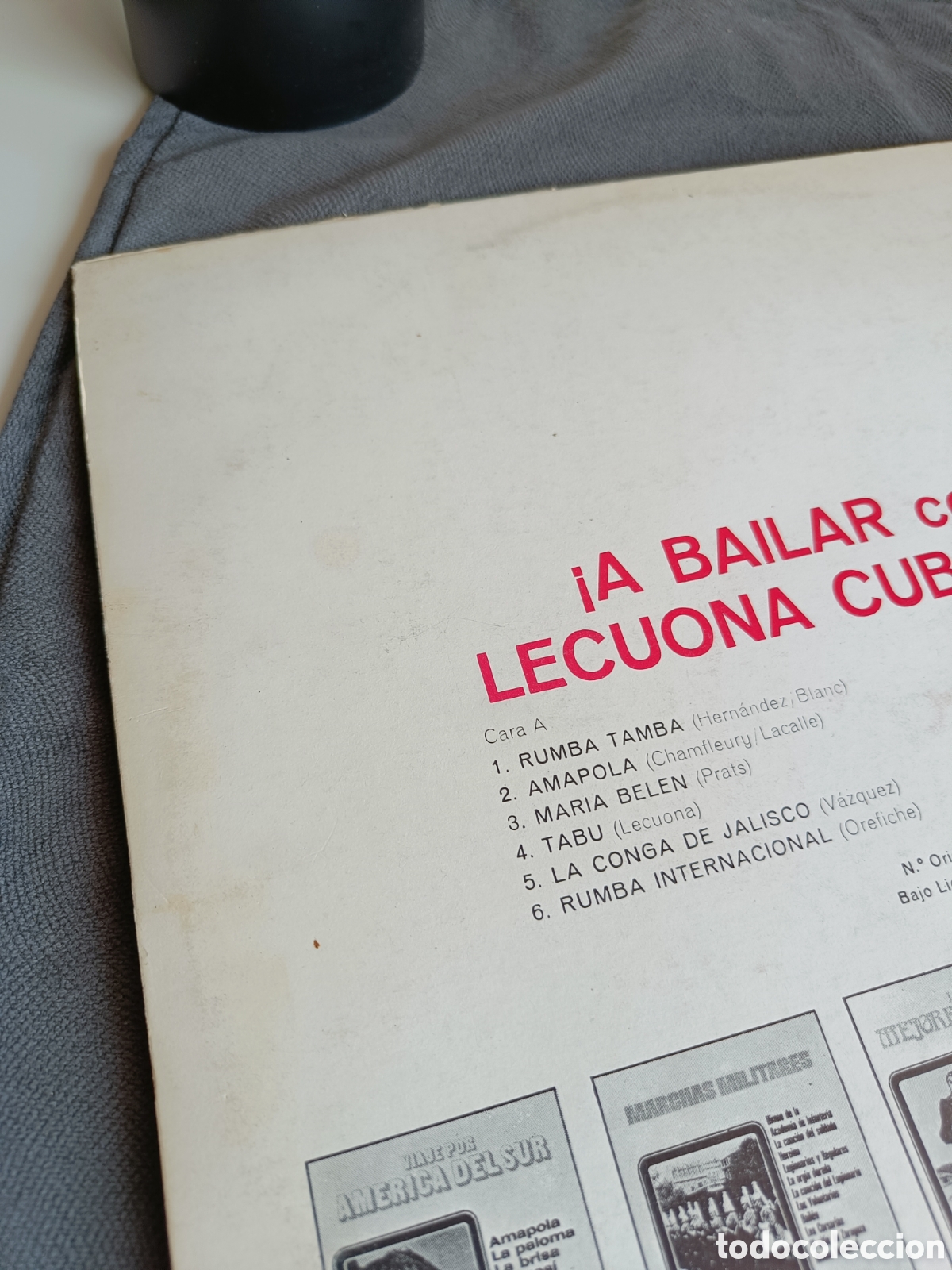 Discos de vinilo: Disco de vinilo &rdquo;A Bailar con los Leucona Cuban Boys&rdquo; - Foto 6