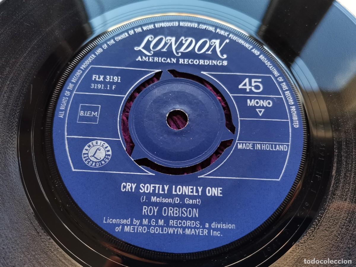 Discos de vinilo: Roy Orbison &ndash; Cry Softly Lonely One Vinilo 7&rdquo; Single 1967 Netherlands FLX 3191