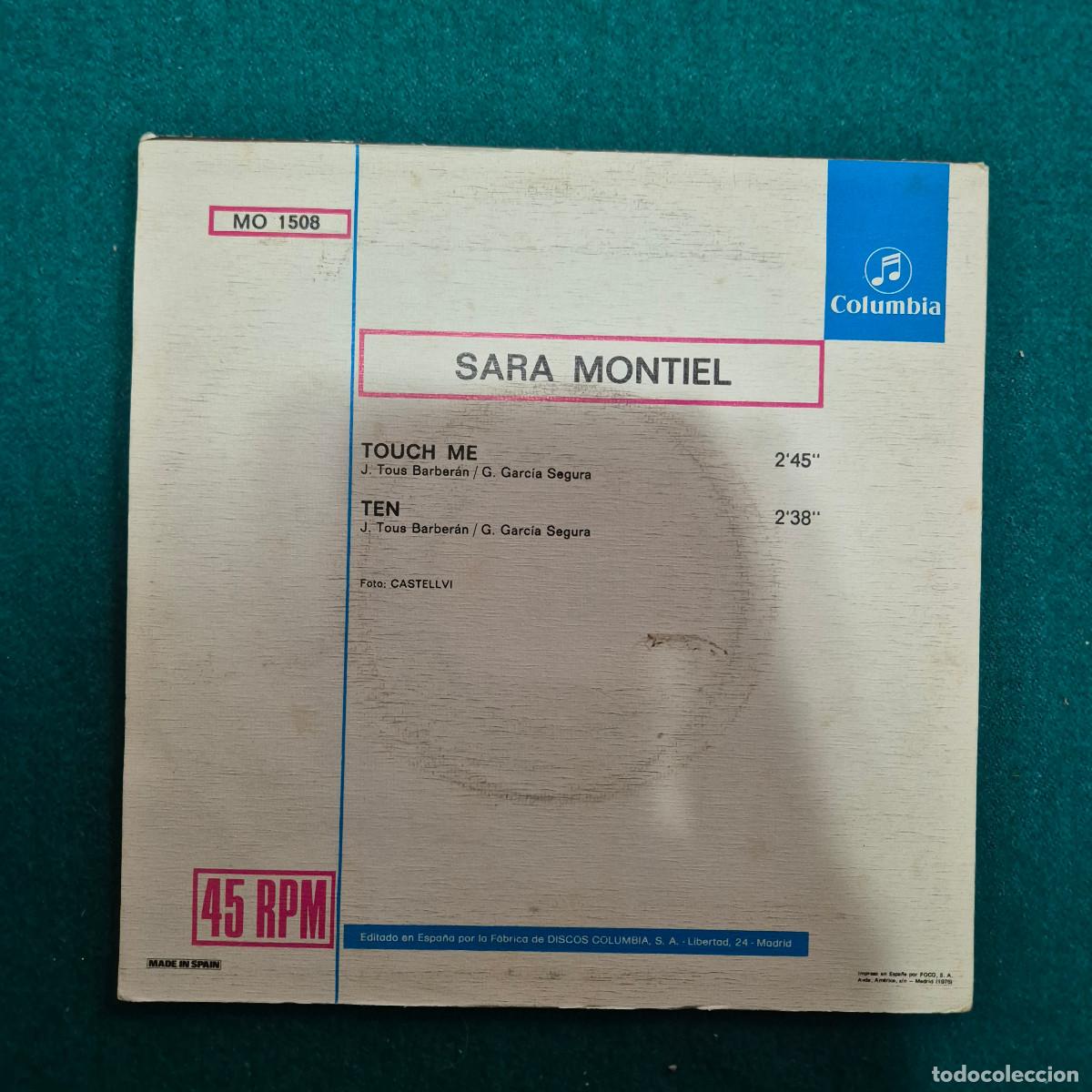 Discos de vinilo: Sara Montiel &ndash; Touch Me / Ten - Foto 2