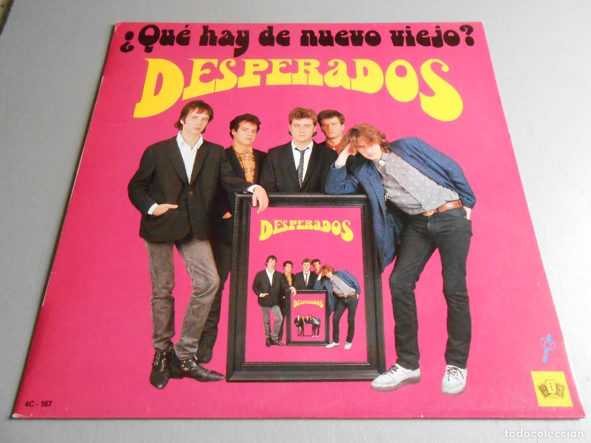 Discos de vinilo: DESPERADOS - &iquest;QUE HAY DE NUEVO VIEJO? -, LP, ESTO NO ES AMERICA + 11, A&Ntilde;O 1986, 3 CIPRESES, 4C-167