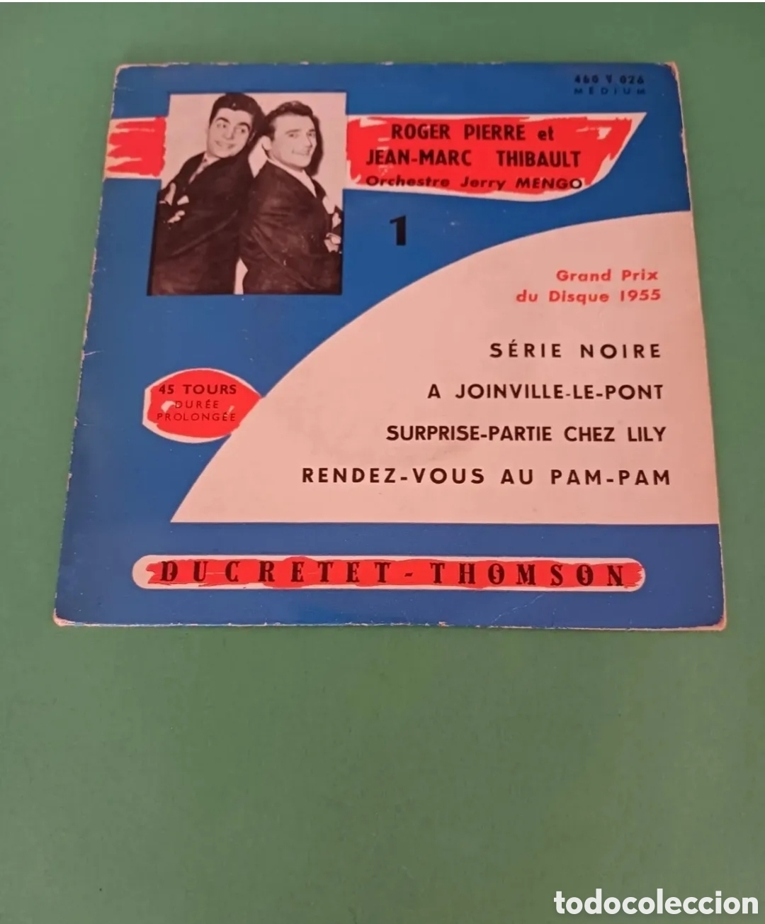 Discos de vinilo: Roger Pierre et Jean-Marc Thibault. Single. - Foto 4
