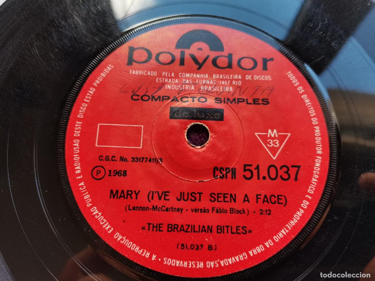 Discos de vinilo: The Brazilian Bitles &ndash; O Barqueiro Vinilo 7&rdquo; Single 1968 Brazil CSPN 51.037