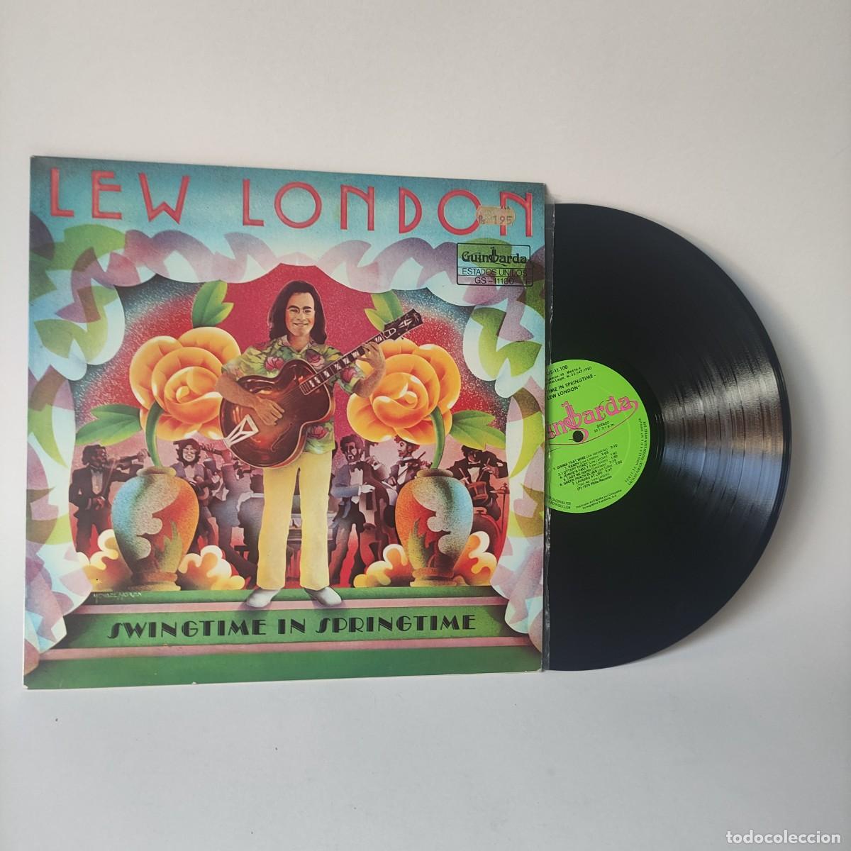 Discos de vinilo: Lew London &ndash; Swingtime In Springtime ** LP LOMBARDA ** COMO NUEVO ** juani