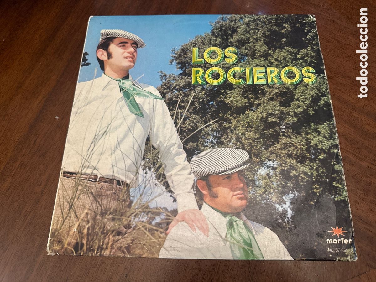 Discos de vinilo: LP - LOS ROCIEROS - SEVILLANAS, FANDANGOS DE HUELVA (SPAIN, MARFER 1979)
