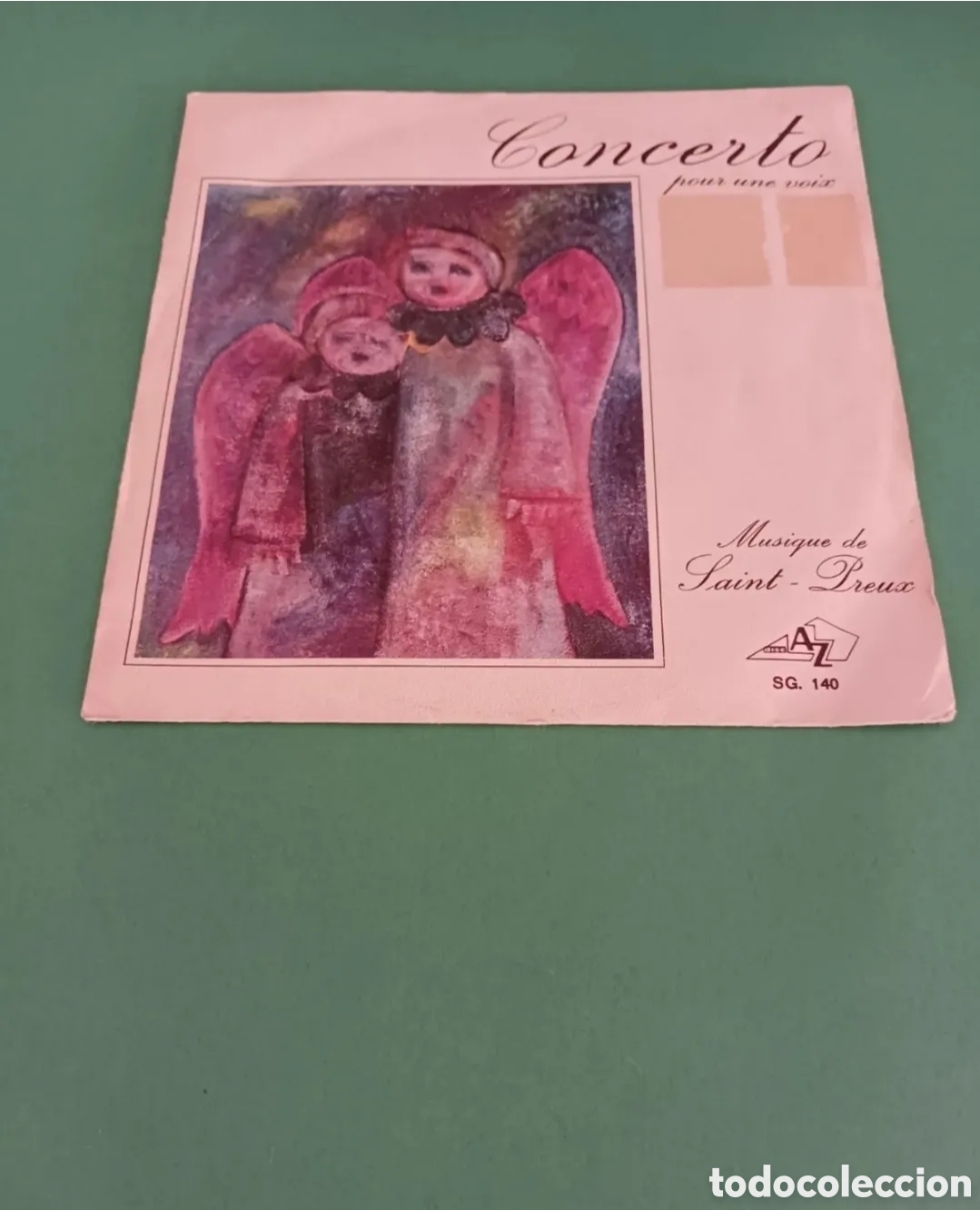 Discos de vinilo: Concerto pour une voix. Single. - Foto 1