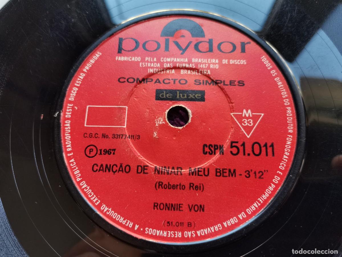 Discos de vinilo: Ronnie Von &ndash; A Pra&ccedil;a Vinilo 7&rdquo; Single 1967 Brazil CSPN 51.011