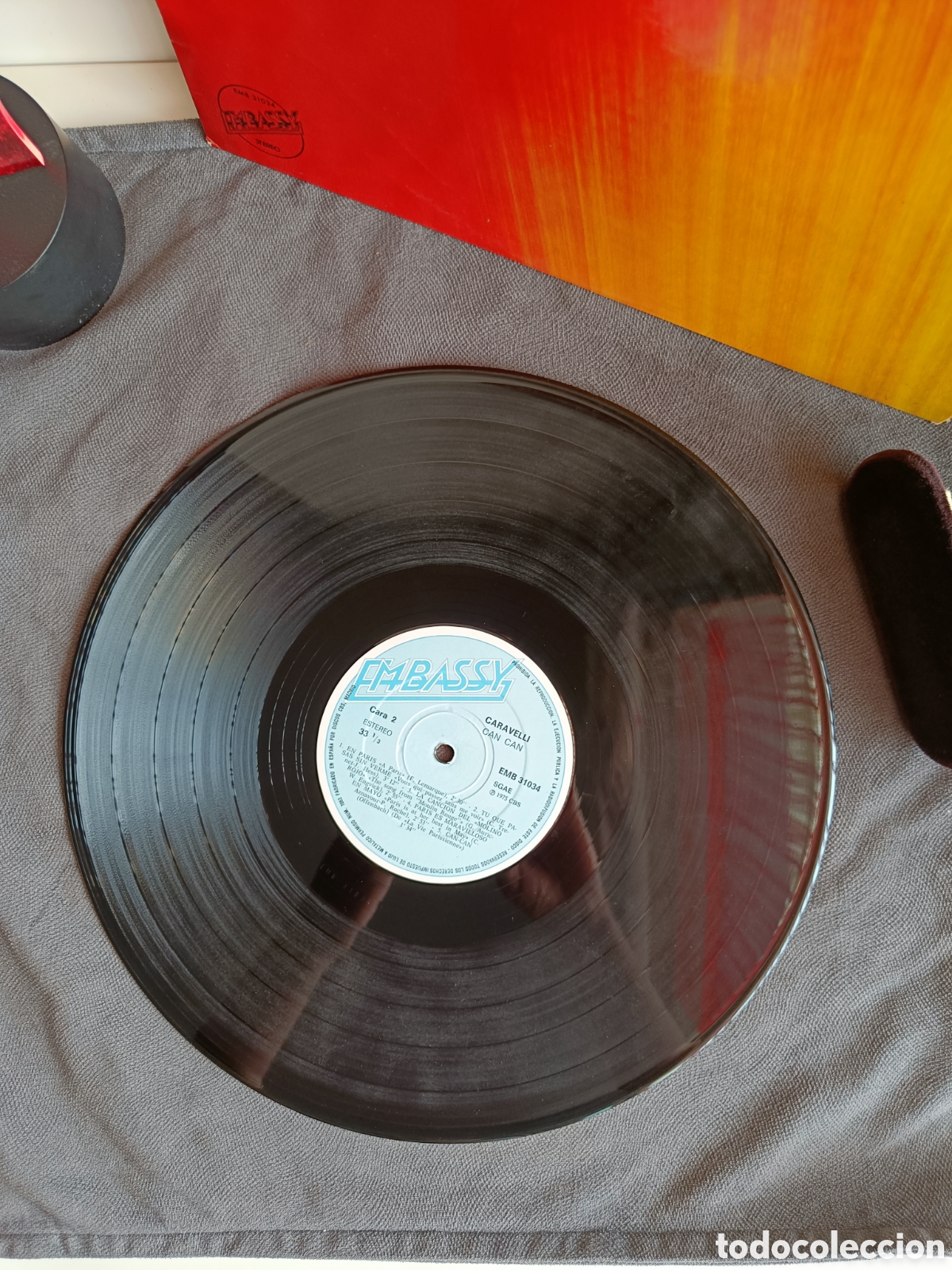 Discos de vinilo: Disco de vinilo &rdquo;Caravelli Can Can&rdquo; - Foto 2