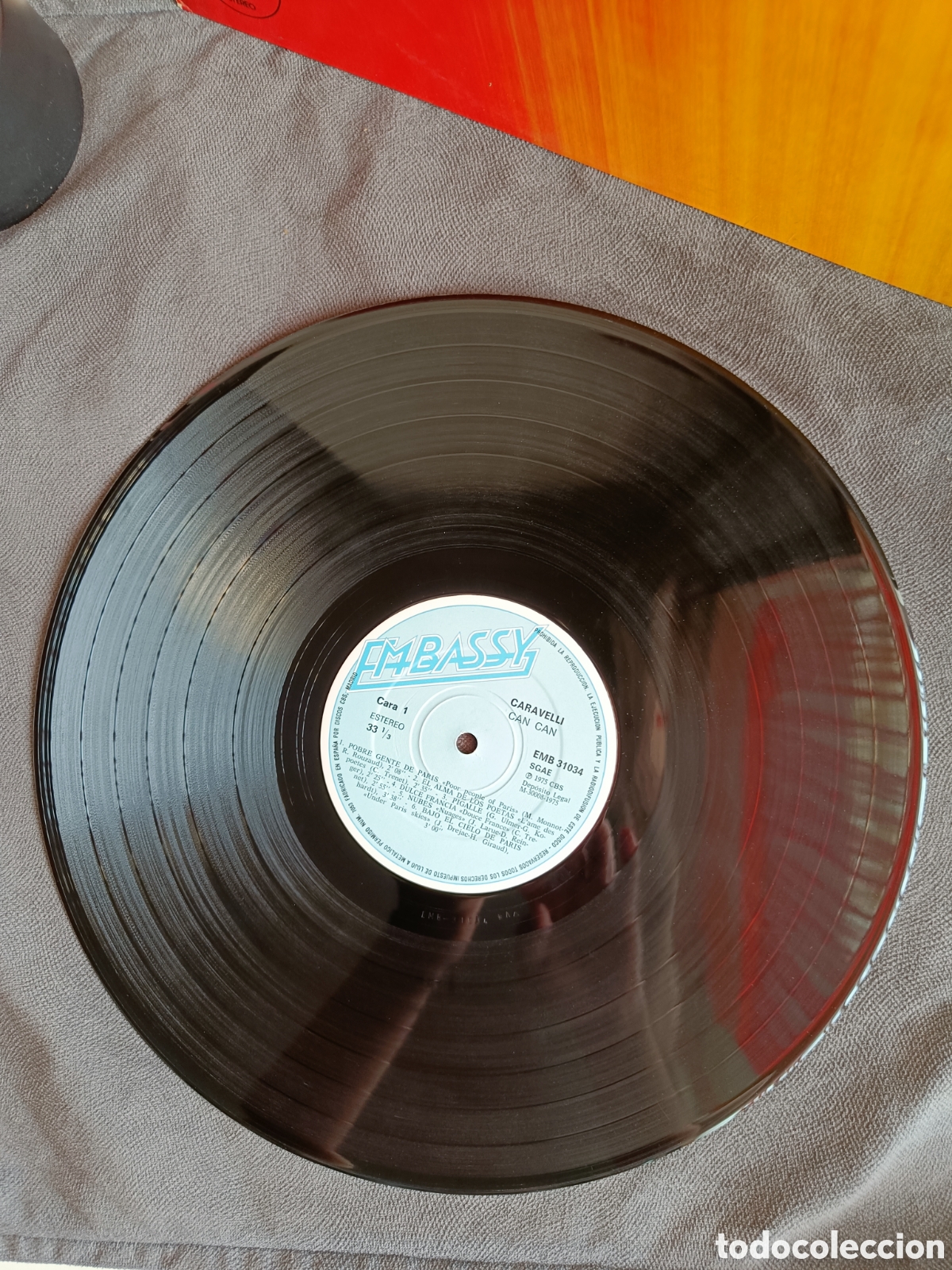 Discos de vinilo: Disco de vinilo &rdquo;Caravelli Can Can&rdquo; - Foto 3