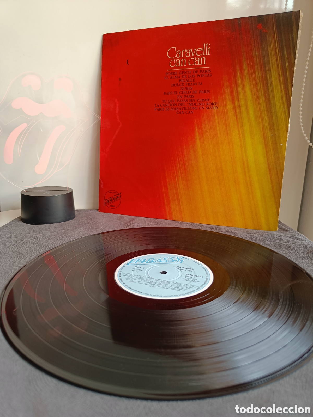 Discos de vinilo: Disco de vinilo &rdquo;Caravelli Can Can&rdquo;