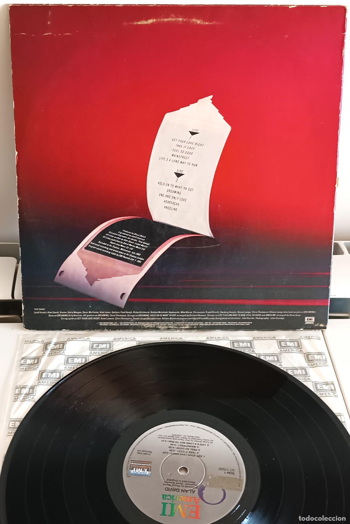 Discos de vinilo: ALAN DAVID - EMI EDIC. USA - 1981 - Foto 2