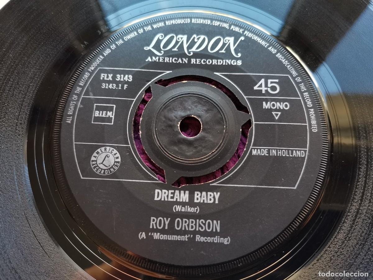Discos de vinilo: Roy Orbison &ndash; Dream Baby (How Long Must I Dream) Vinilo 7&rdquo; Single 1965 Netherlands FLX 3143