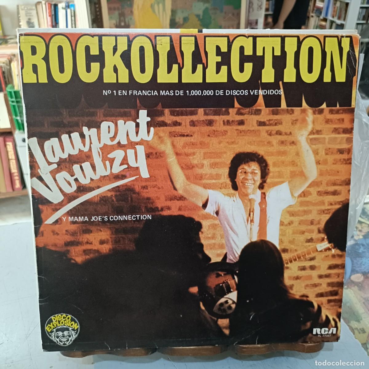 Discos de vinilo: Laurent Voulzy y Mama Joe&acute;s Connection - Rockollection - LP. sello RCA 1972