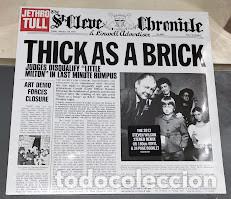 Discos de vinilo: Jethro tull - Thick as a Brick - LP Chrysalis 2015. Nuevo, precintado.