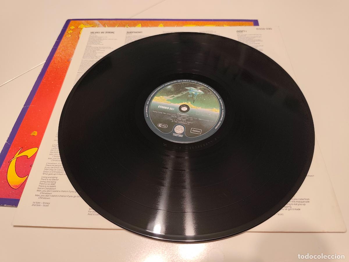 Discos de vinilo: Thin Lizzy &lrm;&ndash; Chinatown- (1980) LP disco vinilo - Foto 7