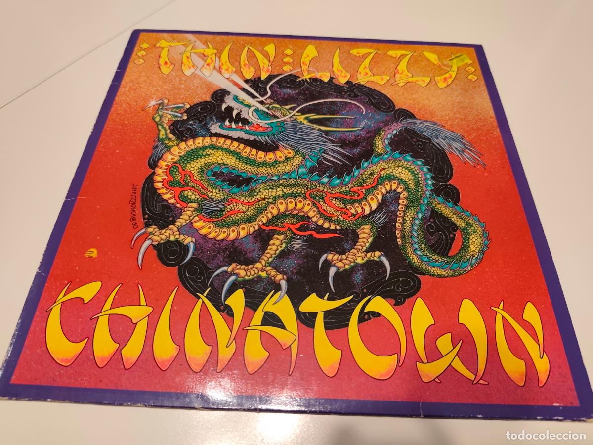 Discos de vinilo: Thin Lizzy &lrm;&ndash; Chinatown- (1980) LP disco vinilo - Foto 1