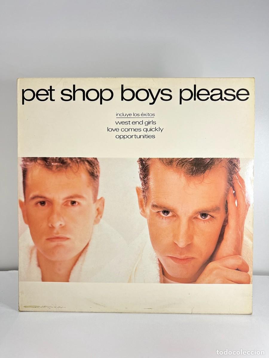 Discos de vinilo: PET SHOP BOYS (LP) PLEASE - A&Ntilde;O 1986