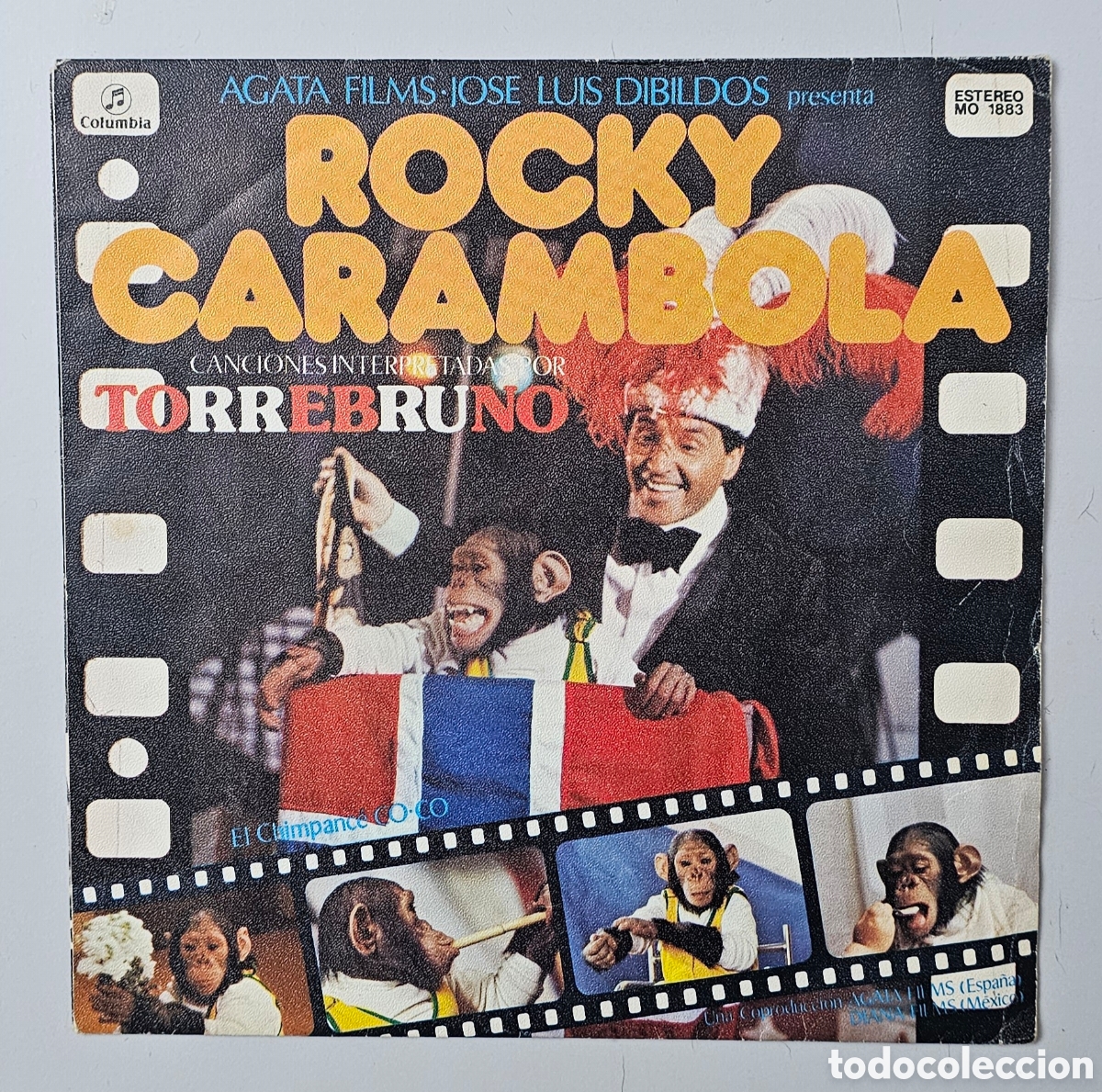 Discos de vinilo: TORREBRUNO - Rocky Carambola BSO (Espa&ntilde;a - Columbia - 1979) RARO ESCASO