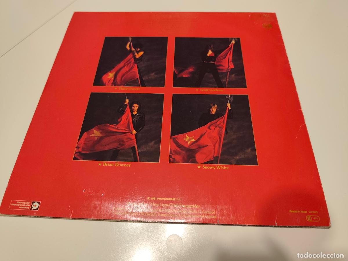 Discos de vinilo: Thin Lizzy &ndash; Renegade- (1981) LP disco vinilo - Foto 2