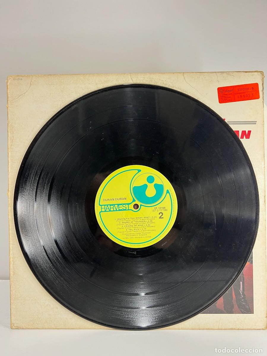 Discos de vinilo: DURAN DURAN (LP) IDEM - A&Ntilde;O 1981 - EDICION U.S.A. - Foto 4