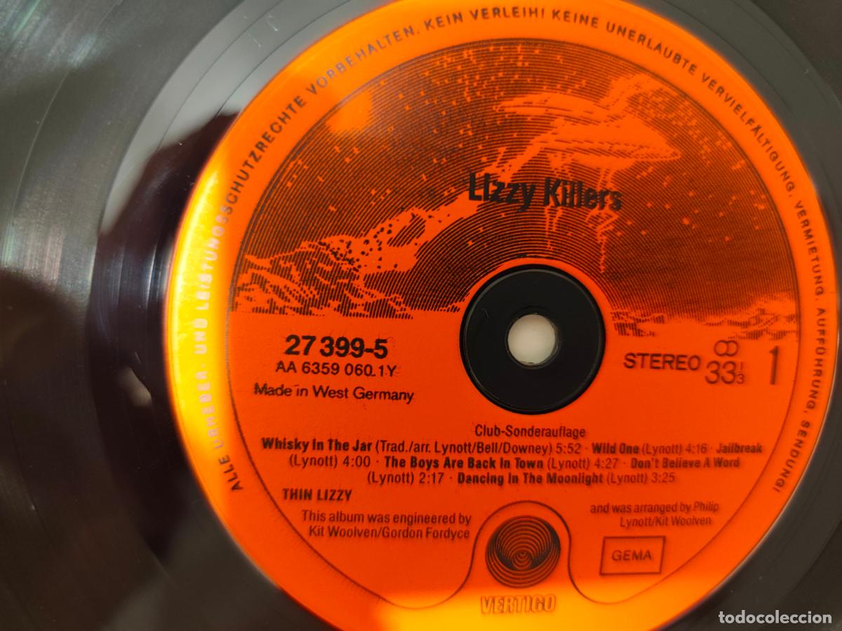 Discos de vinilo: Thin Lizzy &ndash; Lizzy Killers- (1981) LP disco vinilo - Foto 7