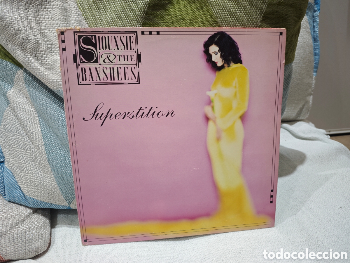 Discos de vinilo: Siouxsie And The Banshees - Superstition -Edici&oacute;n original Espa&ntilde;a 1991 vinilo