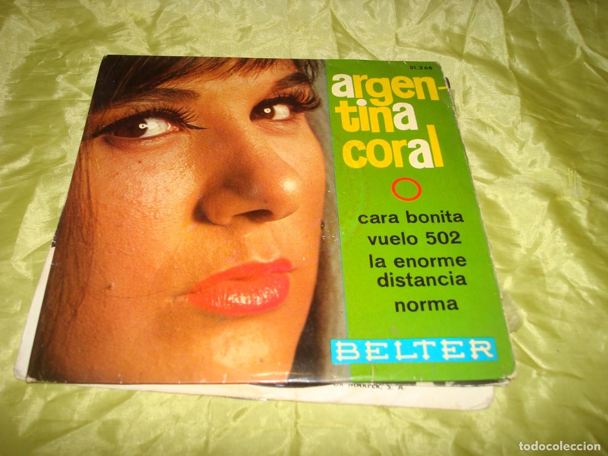 Discos de vinilo: ARGENTINA CORAL. CARA BONITA + 3. EP. BELTER, 1966