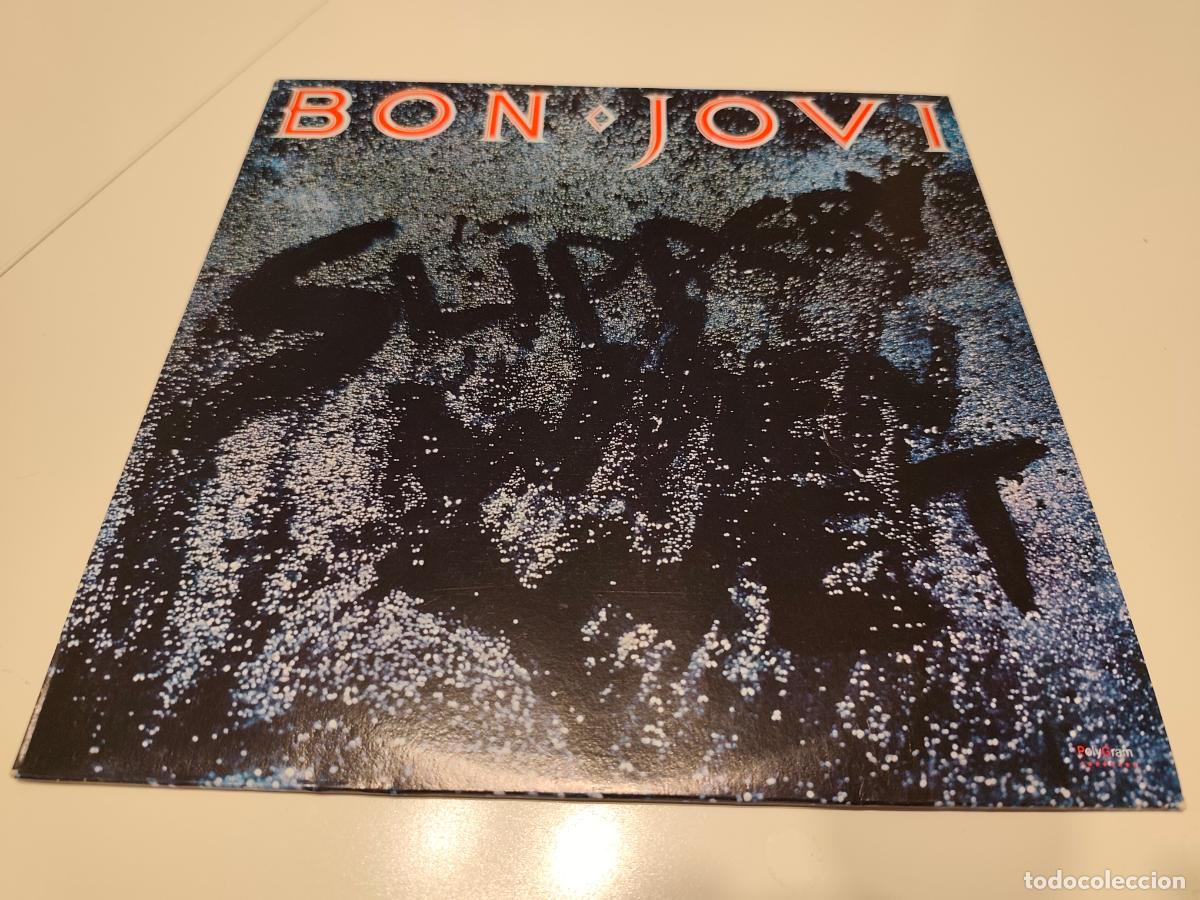 Discos de vinilo: Bon Jovi &lrm;&ndash; Slippery When Wet- (1987) LP disco vinilo