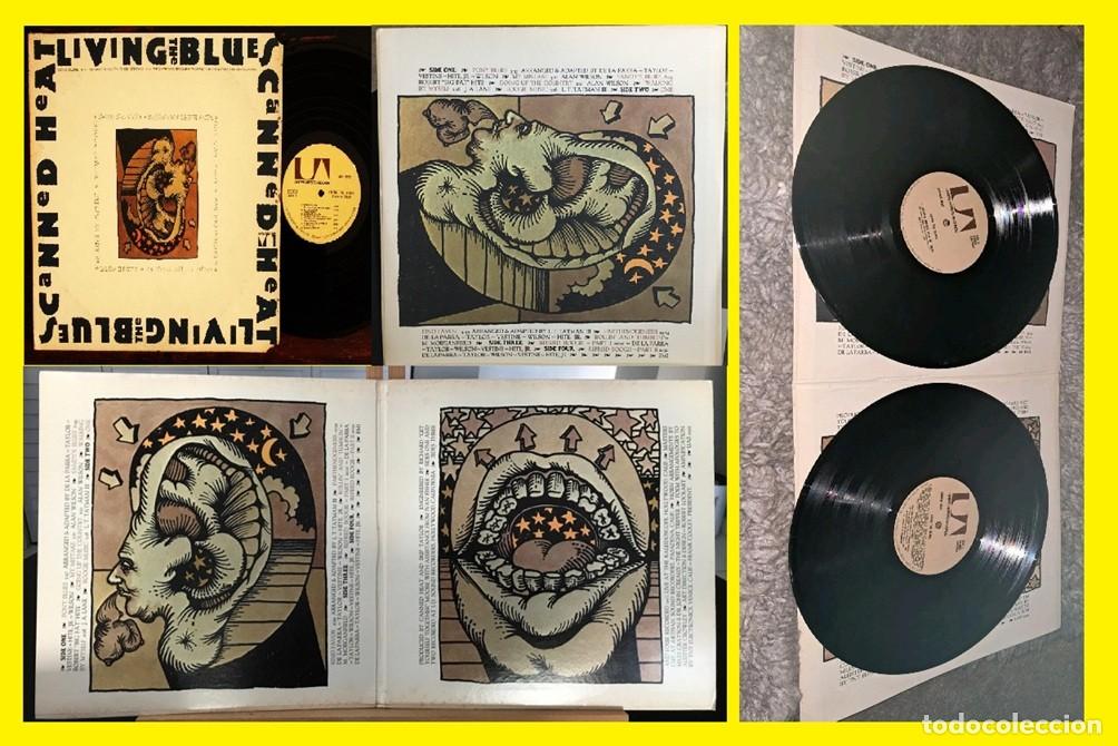 Discos de vinilo: CANNED HEAD / living the blues 1971 !! DOBLE LP, RARA EDIC USA !! BOOGIE BLUES, EXC
