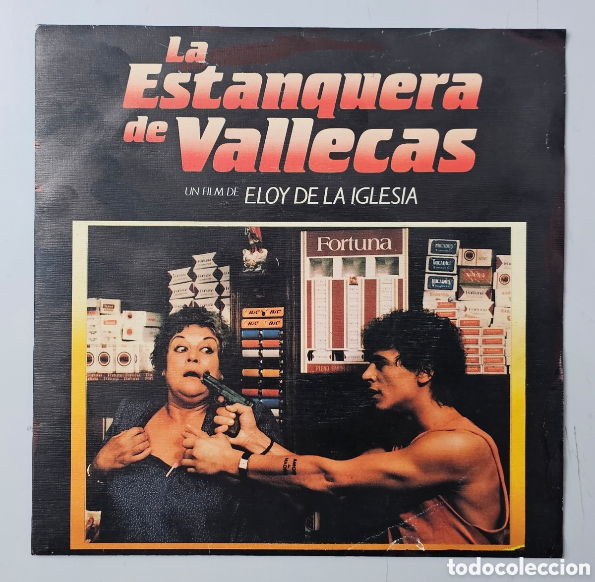 Discos de vinilo: PATXI ANDION - La estanquera de Vallecas BSO (Espa&ntilde;a - Dial - 1987) PROMOCINAL RARO ESCASO
